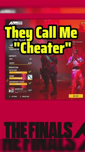 Cheater in The Finals: Gameplay Highlights
