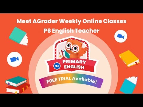 Primary 6 English Teacher Intro - Weekly Online Classes