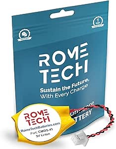 Amazon.com: Rome Tech CMOS BIOS Battery for Dell Latitude D830, E6530 N4050 E7270, ASUS X611, Samsung R467, R458, Dell Alienware 15, 15 R2 Laptop Backup 3V RTC CR2032 with 2 Wire Cable : Electronics