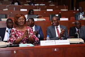Examen du Budget-Programme 2023: le Senat adopte un budget de 27, 833 milliards F CFA pour le Ministère du Plan et du Développement - Abidjan.net Photos