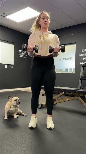 Dumbbell Isometric Bicep Curl Hold: How to with Ashley at The Yourlife Gym