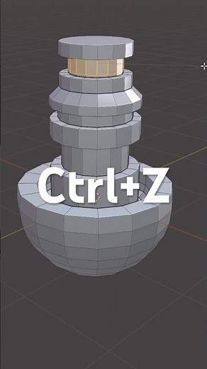 Blender Ctrl+Z failed you 😤 Increase Undo Steps ⚙️ more memory, less pain 💾 #blendertips