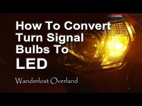 How to convert turn signal bulbs to LED and fix hyperflash!