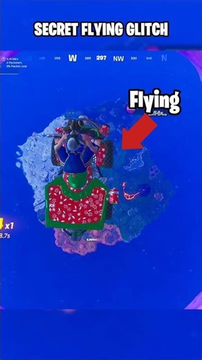 Secret Flying Glitch in Fortnite OG #fortnite #fortniteclips