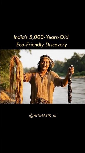 India's 5,000 Years Old Eco-Friendly Fiber- Jute #aitihasik #shorts