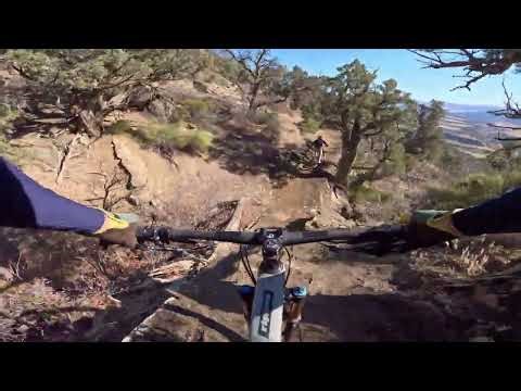 Brand new Burning Mountain descent: New Castle, CO