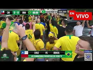🔴 Chile vs Brasil EN VIVO / Eliminatorias