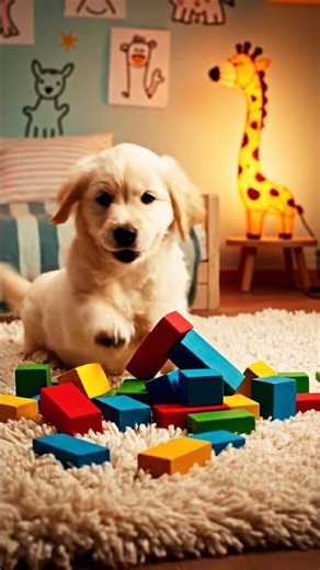 Toy Tower Collapse Caught Perfectly On Camera