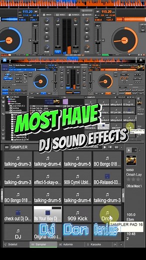 Top Best Dj Sound effects | Most Have (Dj Sound Effects) for every DJ #soundeffects #djsoundeffects