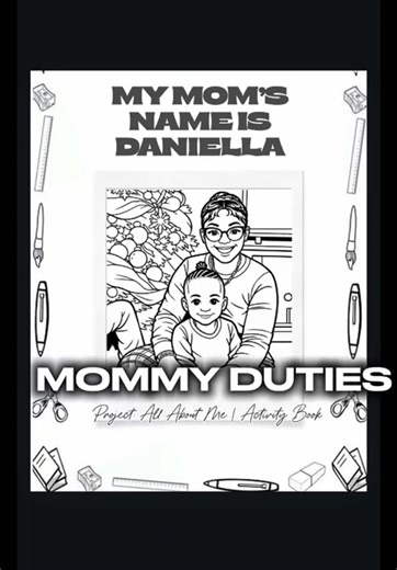 Project: All About Me | Activity Book Creating an activity /coloring book from scratch for Jeremiah’s project. Yall kids had any project over the mid-term ? Easter around the corner I know another might be coming up , what are y’all’s predictions ? #projects #activitybook #canvatutorial