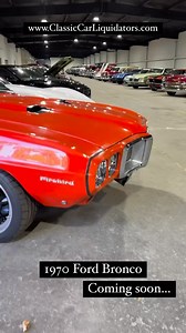 More coming in everyday! This ‘70 Bronco will hit the site tomorrow. $79,999 | Gearhead Classics