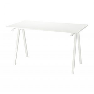 TROTTEN - desk, white, 140x80 cm | IKEA Hong Kong and Macau