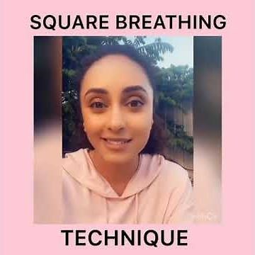 Square breathing technique by Pearle |Pearle Maaney |Meditation |Health