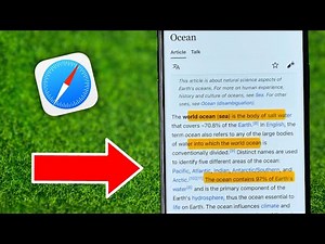 How to Highlight a Text in Safari