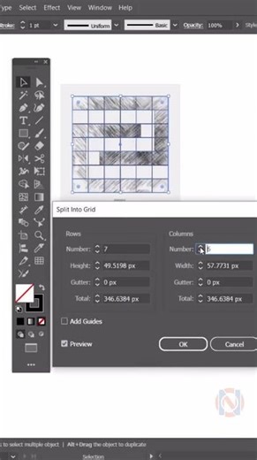 Any Logo Design using Grid in illustrator || illustrator tutorial 2025