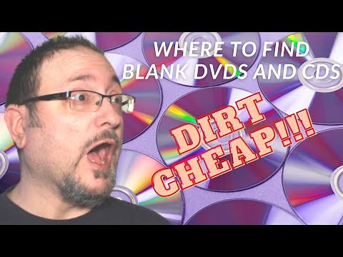 Where To Buy Blank DVDs and CDs for DIRT CHEAP! : Best prices for DVD-Rs and CD-Rs