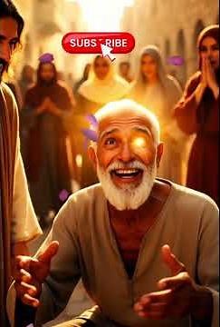 Healing the Blind The Miracle That Opened Spiritual Eyes |Jesus Restores Sight #christianmotivation