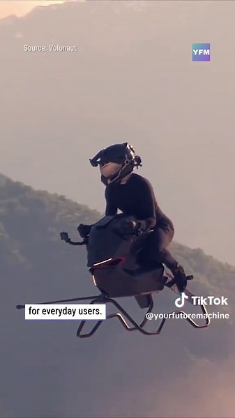 Volonaut Airbike: Jet-Powered Flying Motorcycle