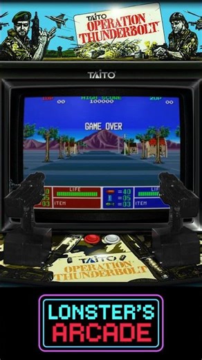Operation Thunderbolt Speedrun One Credit #arcadegaming #lightgun #challenge