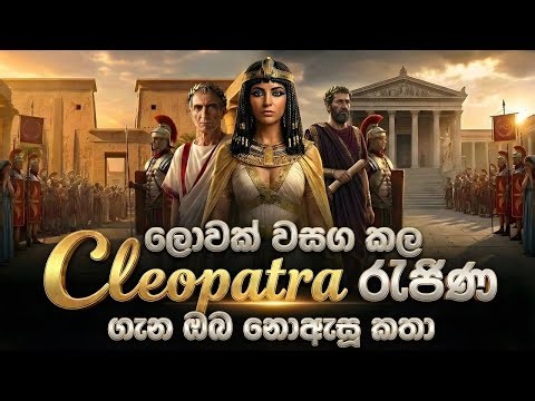 Cleopatra රැජිනගේ අභිරහස් ජීවිත කතාව | The Untold Life Story of Queen Cleopatra