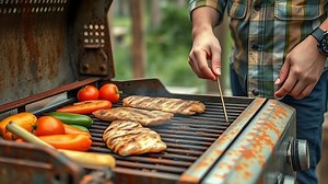 is it ok to cook on a rusty bbq grill? - Test Food Kitchen