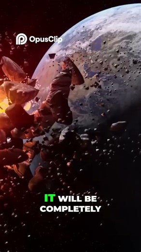 Moon's Catastrophic Collision with Earth A Stunning Ring System!