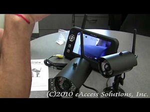 First Alert Dual Digital Wireless Cameras with 7' Display Unit Video Overview