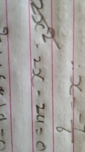 Solve for x: 2x^2 - 2x - 24 = 0... | Filo