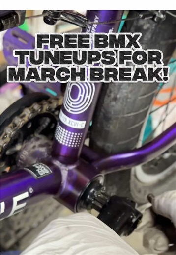 Free Tuneups for March Break! #bmx #bmxshop #custombmx #bmxhowto | Bmx Bikes