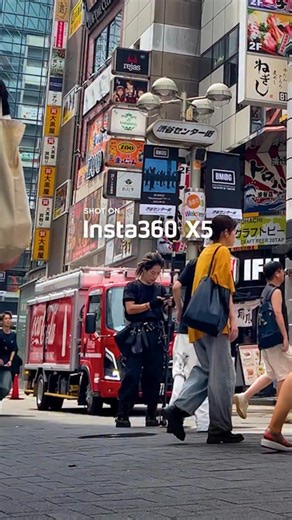 The street is your stage 🎬 Shoot every angle and every scene in 8K 360 with X5. 📸 @mak_otome @maito_flame with Insta360 X5 #insta360 #insta360x5 #360camera #videography #dancing #fyp | Insta360