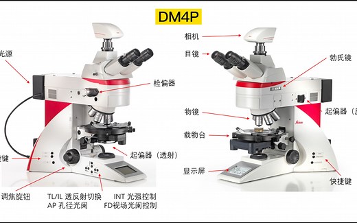 【操作指导介绍】Leica DM4 P偏光显微镜