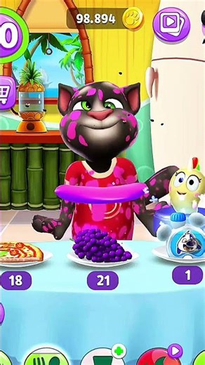 Weird Potions! Tom Gets Chaos & Buff 😵🍬 #mytalkingtom2 #funny #gaming