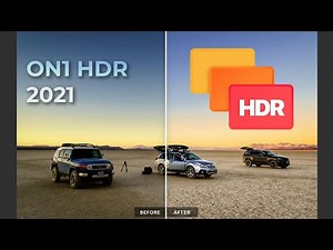 ON1 HDR 2021 Interface & Workspace Quick View