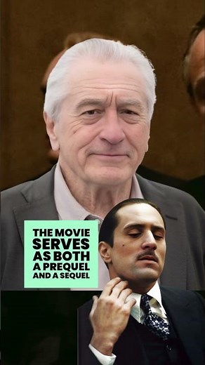 Robert De Niro as Vito Corleone in The Godfather Part II