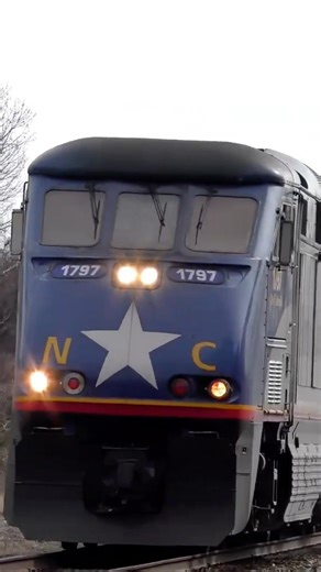 Amtrak Piedmont Train 75 in Durham, NC