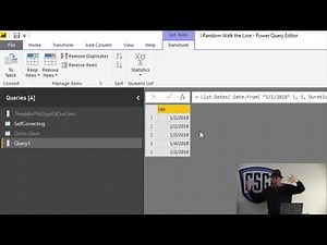 Using M List.Transform to Generate Realistic Time Series Data - Portland Power BI UG