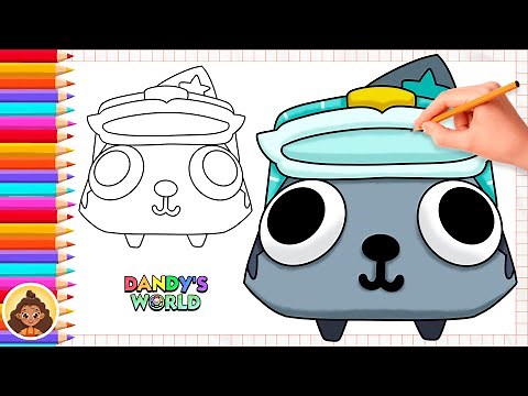 How to Draw Star-Time Pebble | from Dandy’s World