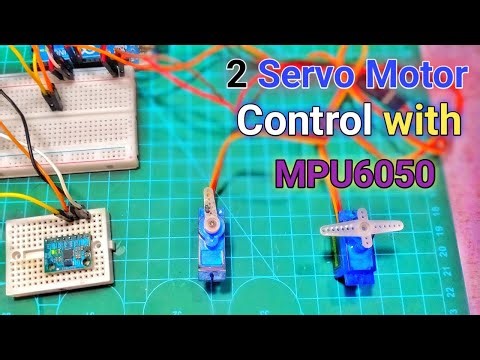 How to Control 2 Servo Motor with MPU6050