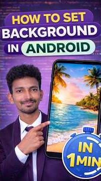 Set Background in Android in 1 Minute! [Tamil] 📱| Andva Developers | Tamil #coding #xml #xmllayout