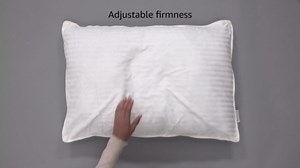 Beckham Hotel Collection Shredded Memory Foam Pillow 2-Pack Queen | Adjustable Fill Cooling Bed Pillows for Side, Back & Stomach Sleepers