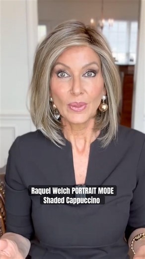 Raquel Welch PORTRAIT MODE|Shaded Cappuccino❤️Stunning Long Bob TLWIGS.com code ANDI for gift card