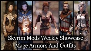 Skyrim Mage Armors and Outfits