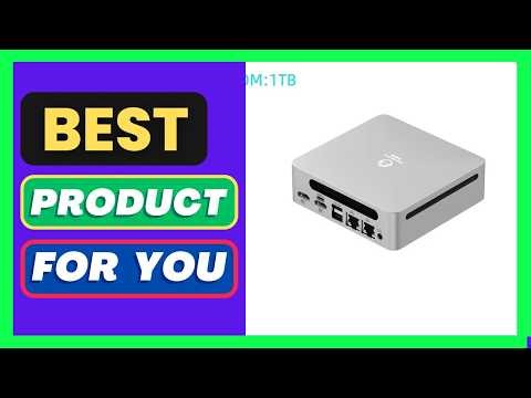 Genmachine Cheap Mini PC with AMD Ryzen 3 5400U Mini Pc Ordenador 4K