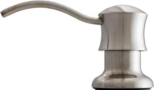 Keeney K612DSBN Premium Style Soap or Lotion Dispenser with Large Capacity Bottle (16 oz.), Brushed Nickel