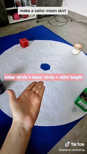 DIY Sailor Moon Skirt Tutorial