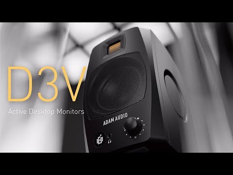 The ALL NEW ADAM Audio D3V Desktop Monitors