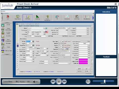 OPERA | VLS515g: OPERA V5 Basic Check In