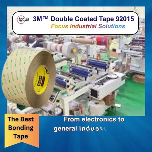 Strong & Reliable Bonding | 3M™ Double Coated Tape 92015