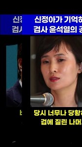 신정아가 기억하는 '검사 윤석열'의 공포 #신정아사건 #윤석열 #수사논란