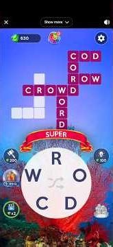 TRYING THE BEST CROSSWORD MATCHINGS EVER!? #wordsofwonders #shorts #words